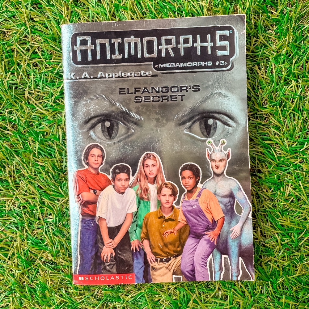 3/$15 Animorphs, Megamorphs #3 Elfangor's Secret. 1999 Vintage Scholastic Book